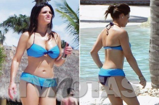 models Bárbara Bermudo 24 years exposed pics in the club