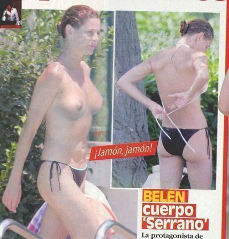 Hot photoshoot Belén Rueda tits