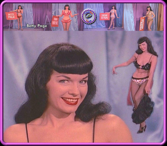 Bettie Page topless
