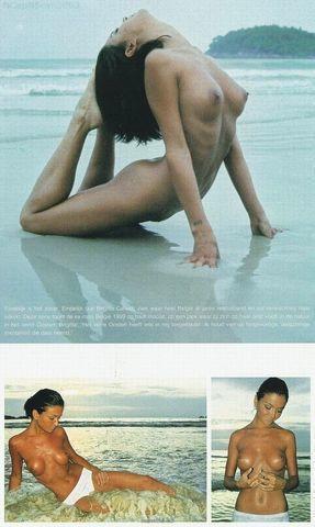 celebritie Brigitta Callens 24 years Sexy photos beach
