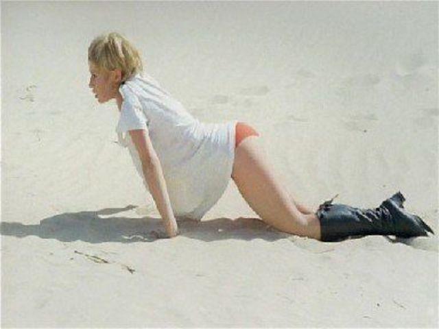actress Catherine Jourdan 22 years buck naked picture beach