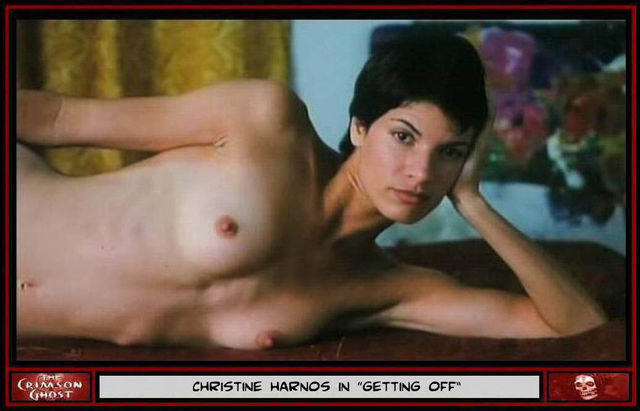 celebritie Christine Harnos teen Without brassiere photography in the club