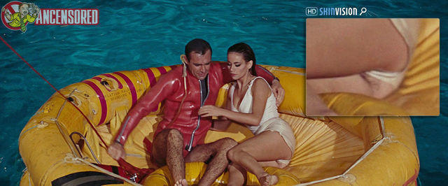  Hot picture Claudine Auger tits