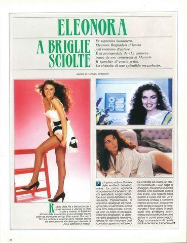 Eleonora Brigliadori desnudos falsos