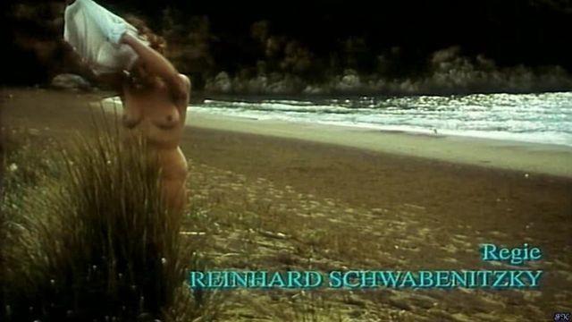actress Elfi Eschke 21 years swimming suit art beach