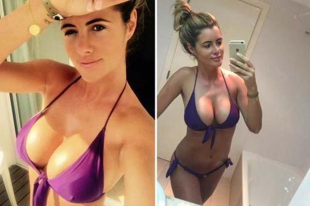celebritie Helen Wood 19 years provoking picture home