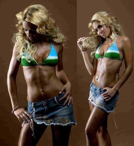 Jenny Garcia topless photoshoot