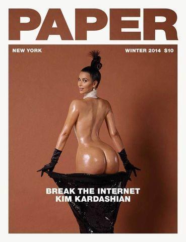 tétons d'Kim Kardashian