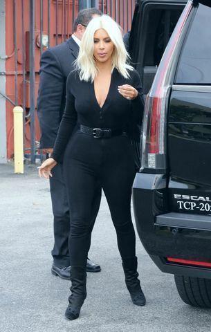 celebritie Kim Kardashian 2015 in the buff foto in the club