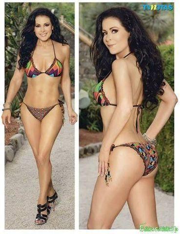 Lourdes Munguía bikini