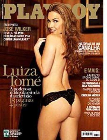celebritie Luíza Tomé 2015 bust image in the club