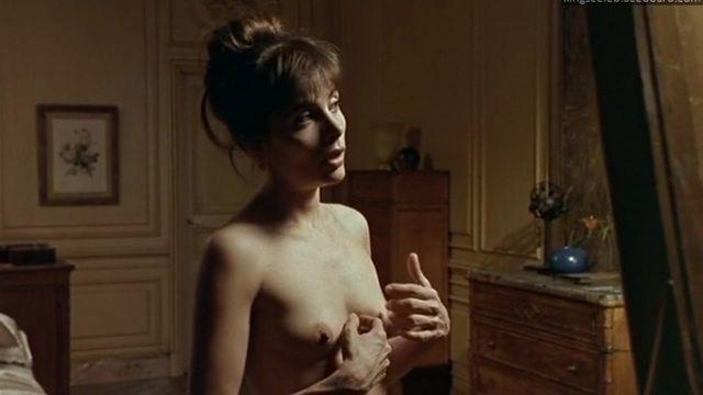 actress Marie Trintignant teen buck naked photography in the club