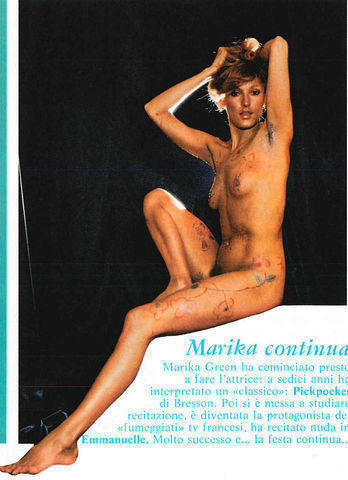 Marika Green topless