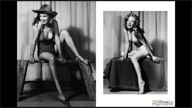 Marilyn Monroe heiße bilder