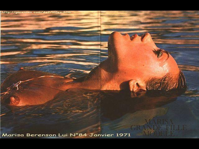 celebritie Marisa Berenson young Uncensored foto beach