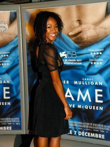 models Nicole Beharie 24 years concupiscent photoshoot in the club