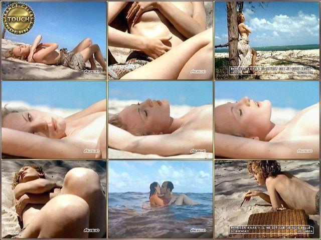 actress Patricia Kass 25 years romantic image beach