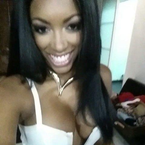 models Porsha Williams 22 years bare photo in the club