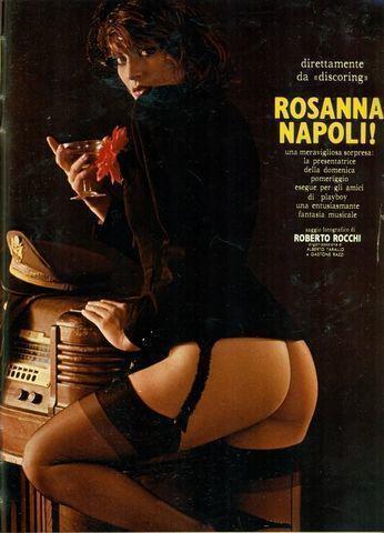 actress Rosanna Napoli 25 years drawn photos in the club