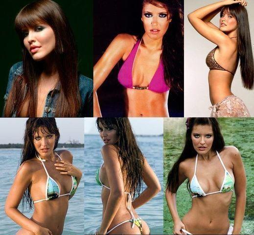 celebritie Vanessa Claudio 25 years nude art snapshot in public