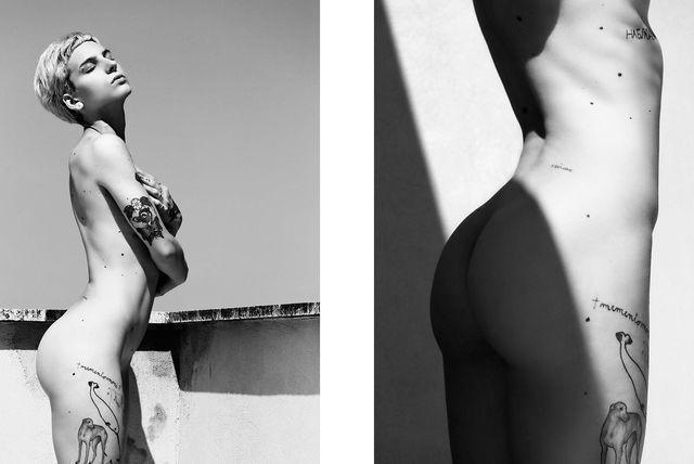 models Gaia Galizia 22 years raunchy foto beach