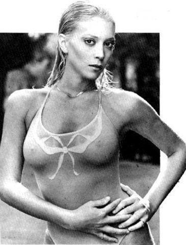 models Judy Landers 20 years Hottest photoshoot in public