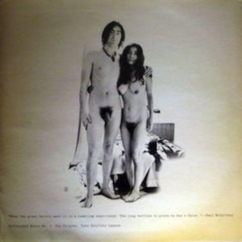 Yoko Ono topless image