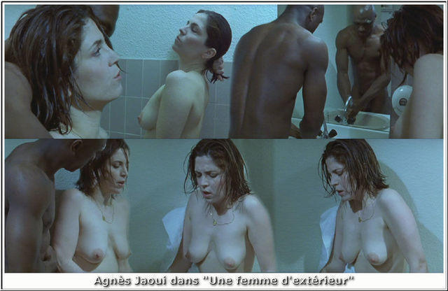 Agnès Jaoui nip slip