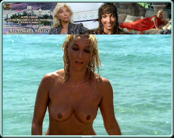 models Mariangela Melato 23 years flirtatious photos beach