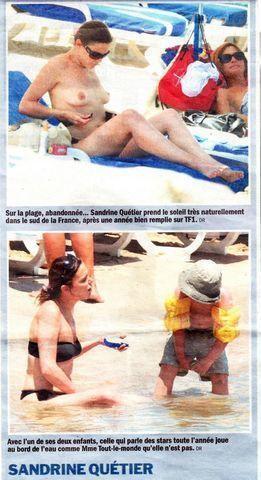 Sandrine Quétier nunca desnuda