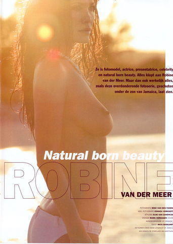 Robine van der Meer topless image