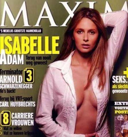 actress Isabelle A 21 years Without bra foto in public