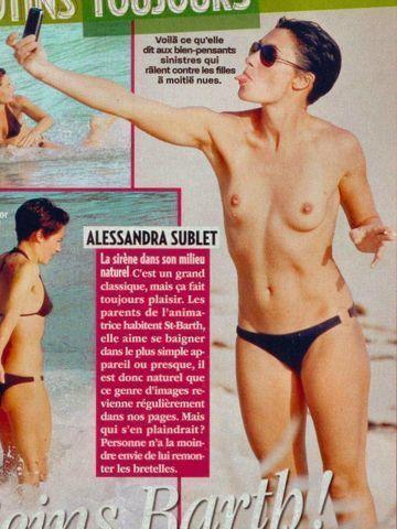 Alessandra Sublet desnuda filtrada
