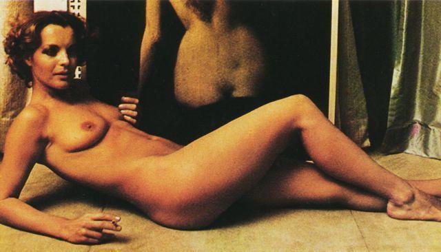 actress Romy Schneider teen romantic foto in the club