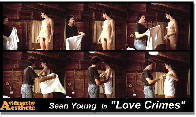 celebritie Sean Young 18 years bosom foto home
