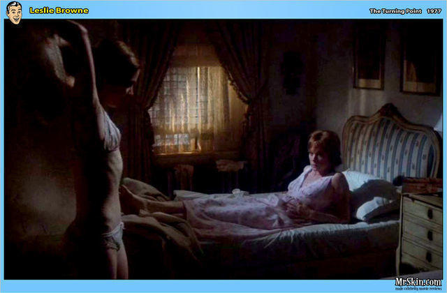 Leslie Browne escena desnuda