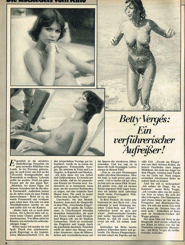 Betty Vergès topless art