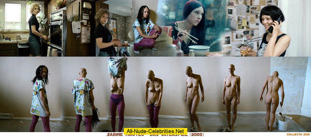 models Sabine Timoteo 24 years in one's birthday suit image in public