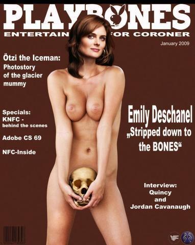 Emily Deschanel topless image